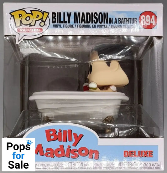 #894 Billy Madison (in a Bathtub) - Deluxe - Billy Madison Funko POP