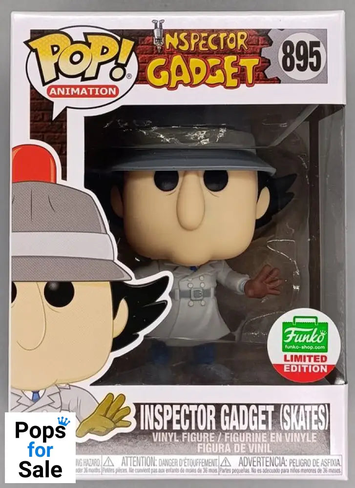 #895 Inspector Gadget (Skates) - Inspector Gadget Funko POP