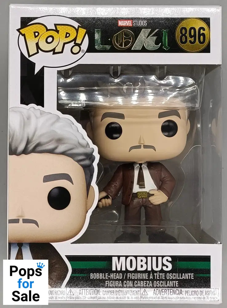 #896 Mobius - Marvel Loki - Box Damaged Funko POP