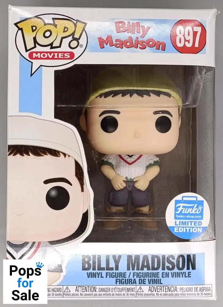 897 Billy Madison (White) - Funko POP - Box Damaged