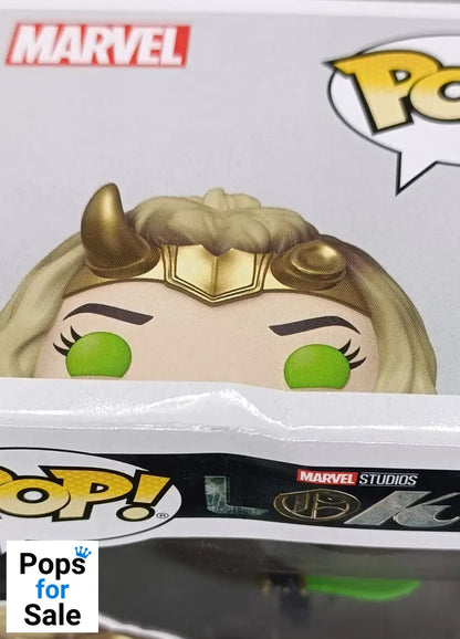 #897 Sylvie - Glow - Marvel - Loki - Box Damaged Funko POP