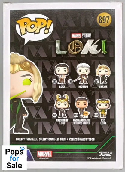 #897 Sylvie - Glow - Marvel - Loki Funko POP