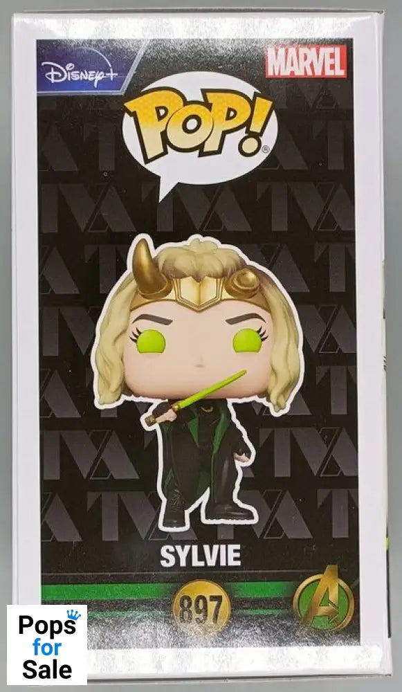 #897 Sylvie - Glow - Marvel - Loki Funko POP