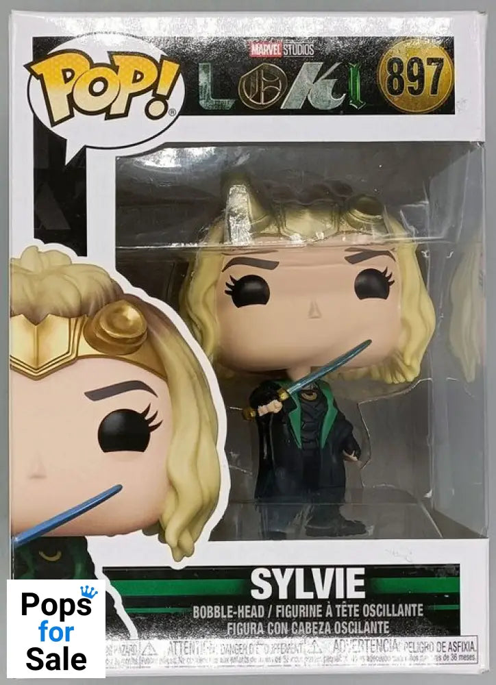 #897 Sylvie - Marvel Loki - Box Damaged Funko POP