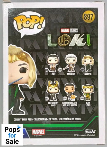 897 Sylvie - Marvel Loki - Box Damaged Funko POP