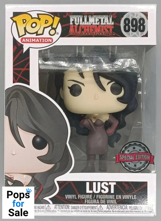 898 Lust - Fullmetal Alchemist - Box Damaged Funko POP