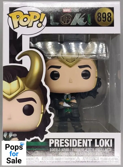 898 President Loki - Marvel Loki - Box Damaged Funko POP