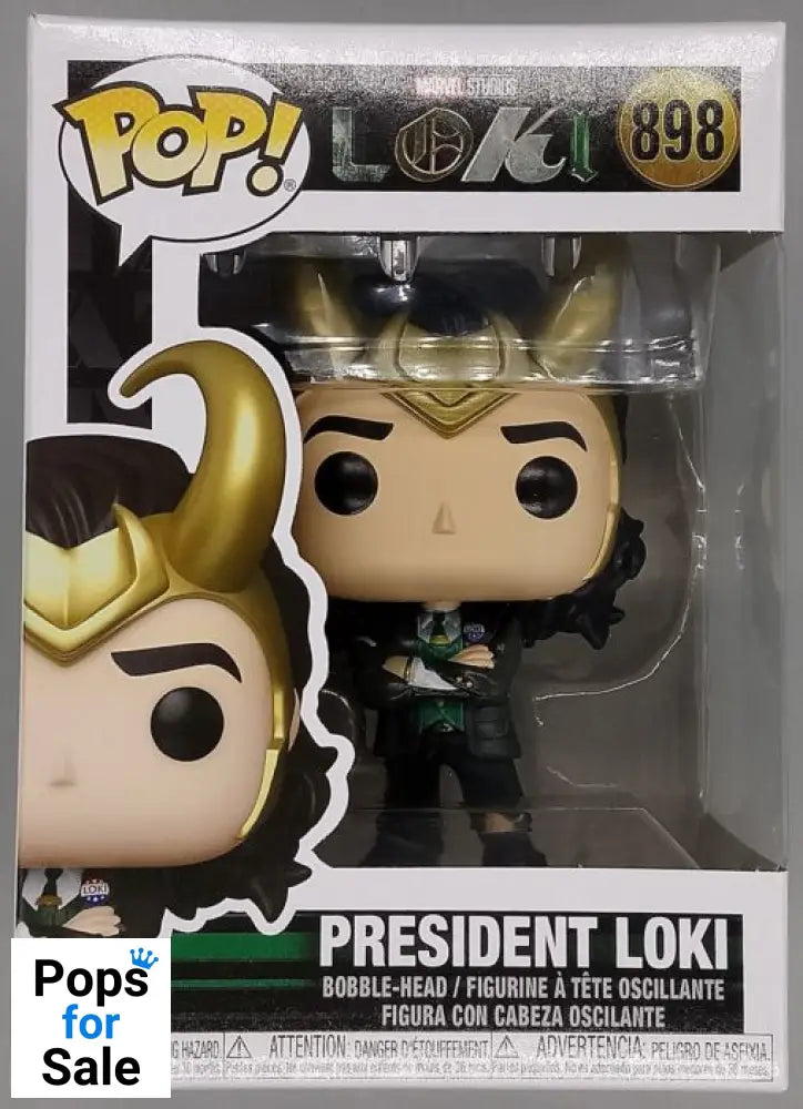 #898 President Loki - Marvel Loki Funko POP