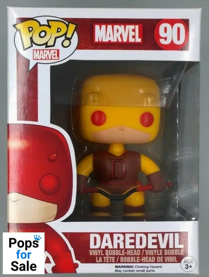90 Daredevil (Yellow) - Marvel - Funko POP - Box Damaged