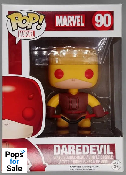90 Daredevil (Yellow) - Marvel - Funko POP - Box Damaged