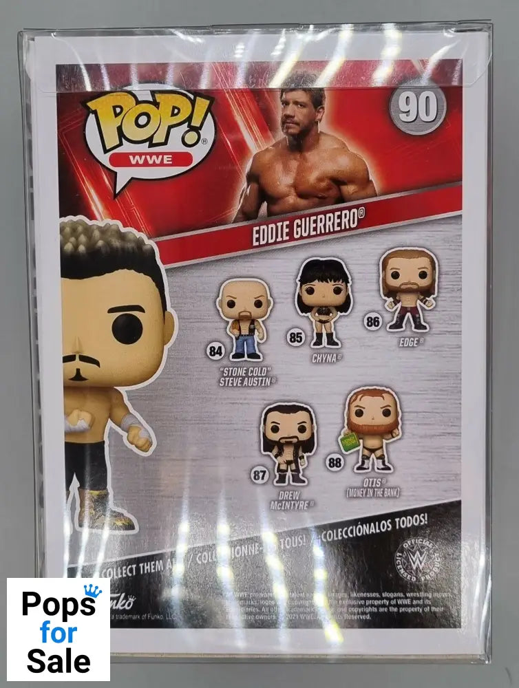 #90 Eddie Guerrero - Metallic - WWE Funko POP