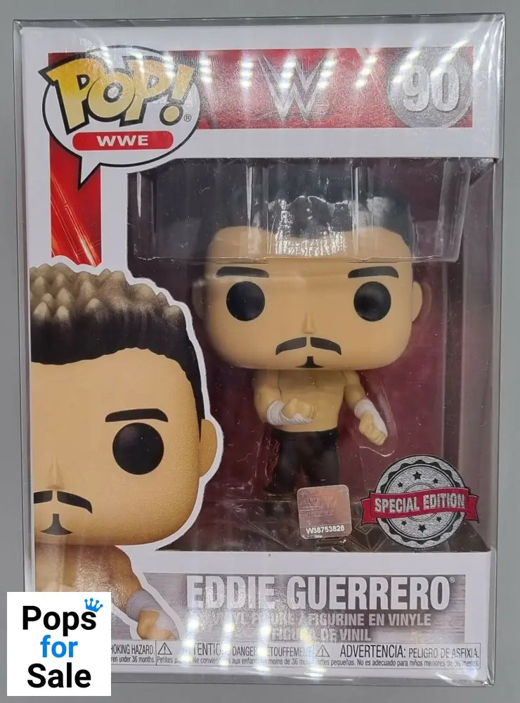 #90 Eddie Guerrero - Metallic - WWE Funko POP