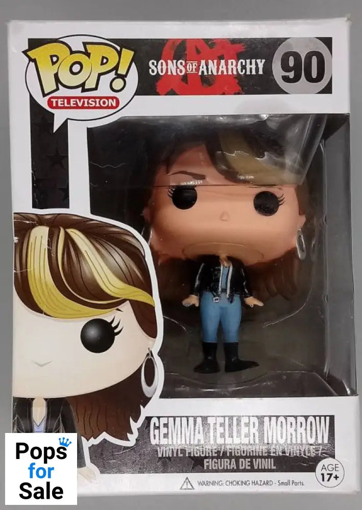 #90 Gemma Teller Morrow - Sons of Anarchy - Box Damaged Funko POP