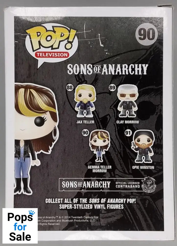 #90 Gemma Teller Morrow - Sons of Anarchy - Box Damaged Funko POP