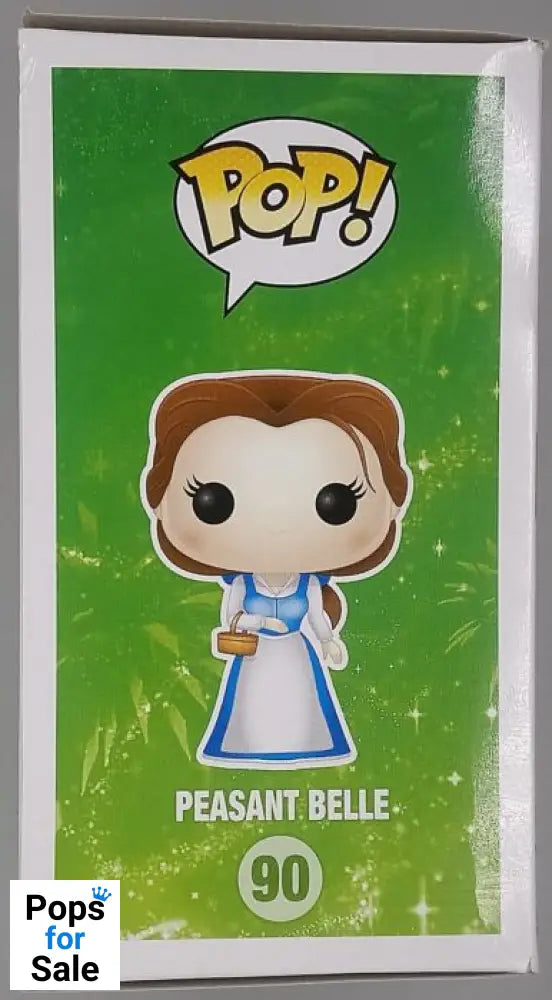 #90 Peasant Belle - Disney Beauty and the Beast Box Damaged Funko POP