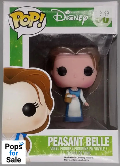 #90 Peasant Belle - Disney Beauty and the Beast Box Damaged Funko POP