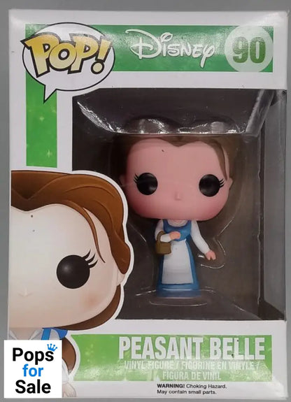 #90 Peasant Belle - Disney Beauty and the Beast Box Damaged Funko POP