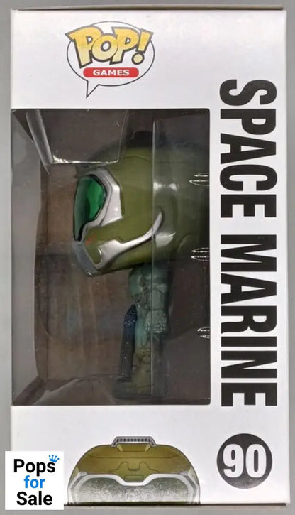 #90 Space Marine - DOOM - Box Damaged Funko POP
