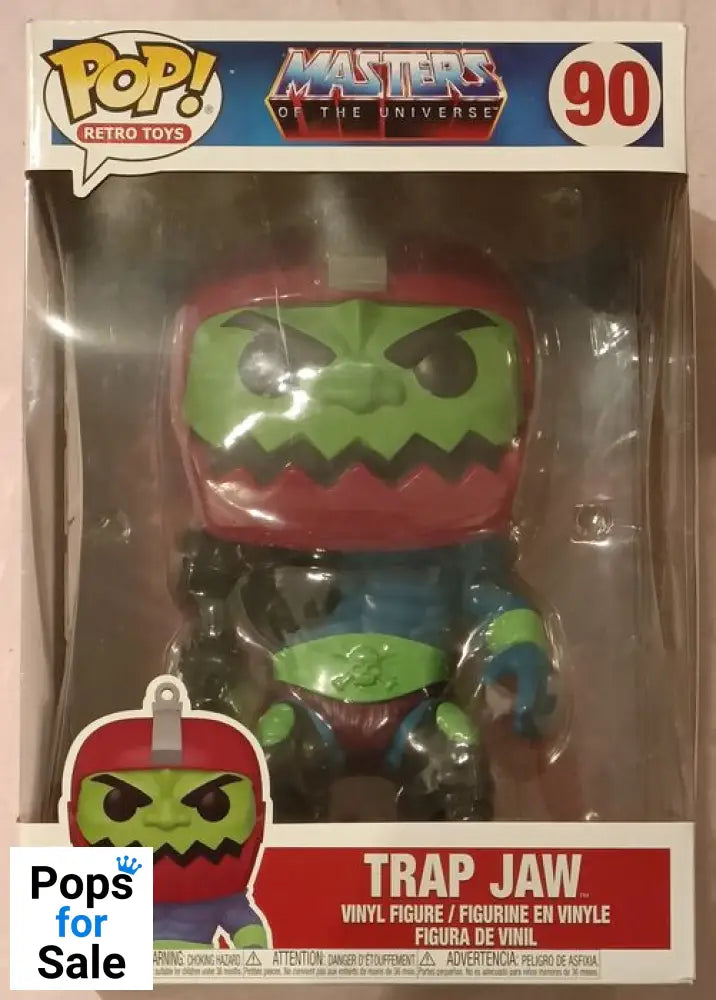 #90 Trap Jaw - 10 Inch - Masters Of The Universe Funko POP