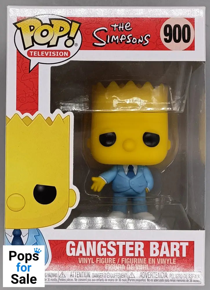 #900 Gangster Bart - The Simpsons Funko POP