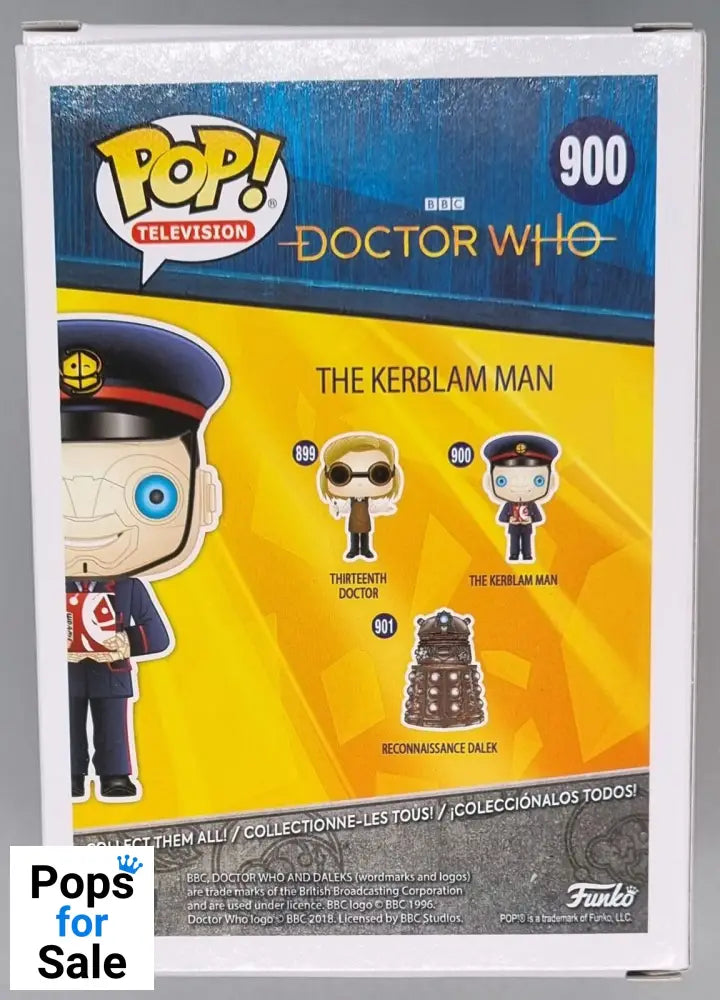 #900 The Kerblam Man - Doctor Who Funko POP