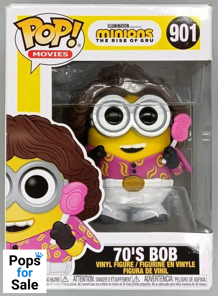 901 70's Bob - Minions - Box Damaged Funko POP