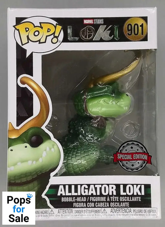 #901 Alligator Loki - Marvel Loki Funko POP