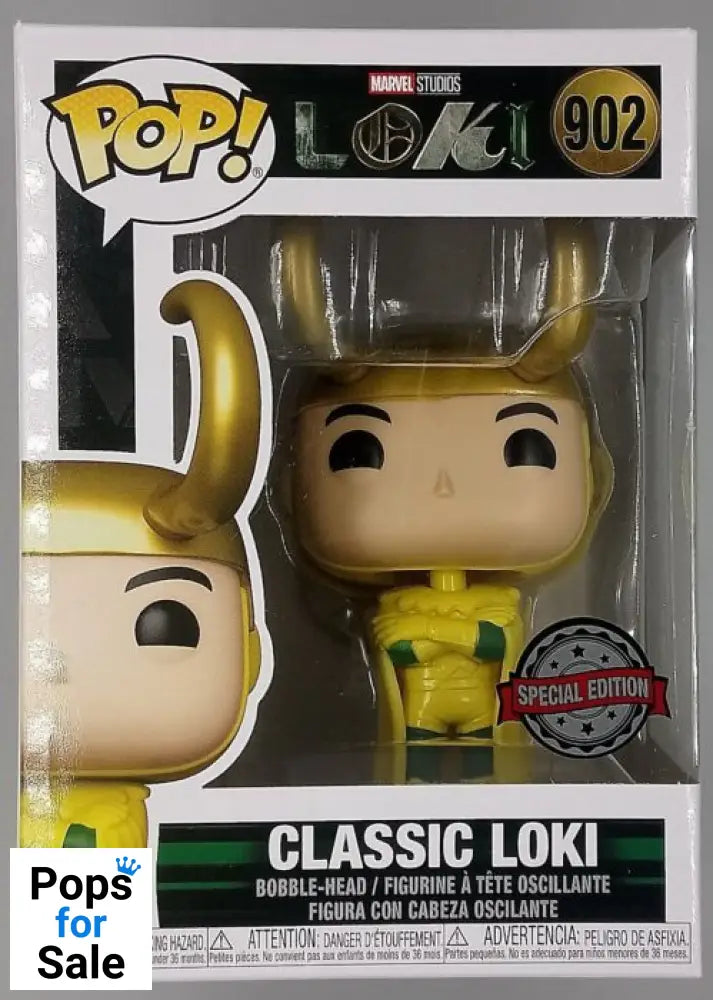 #902 Classic Loki - Marvel Loki Funko POP