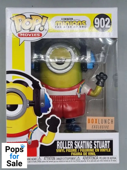 902 Roller Skating Stuart - Metallic - Minions Rise of Gru Funko POP