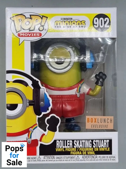 902 Roller Skating Stuart - Metallic - Minions Rise of Gru Funko POP