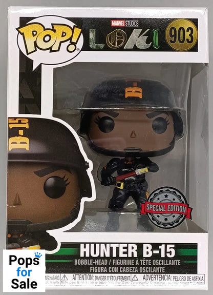 #903 Hunter B-15 - Marvel Loki - Box Damaged Funko POP