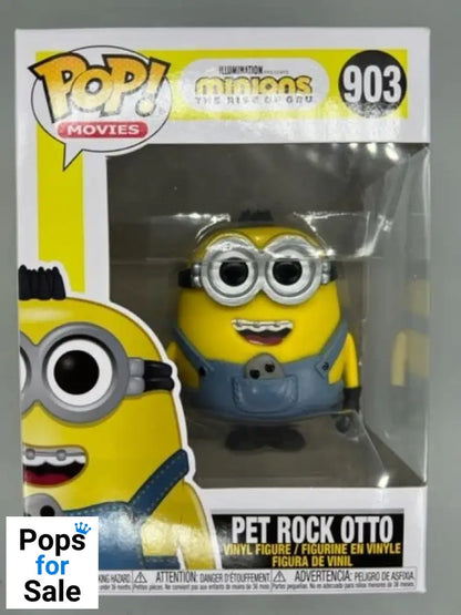 903 Pet Rock Otto - Minions - Funko POP - Box Damaged