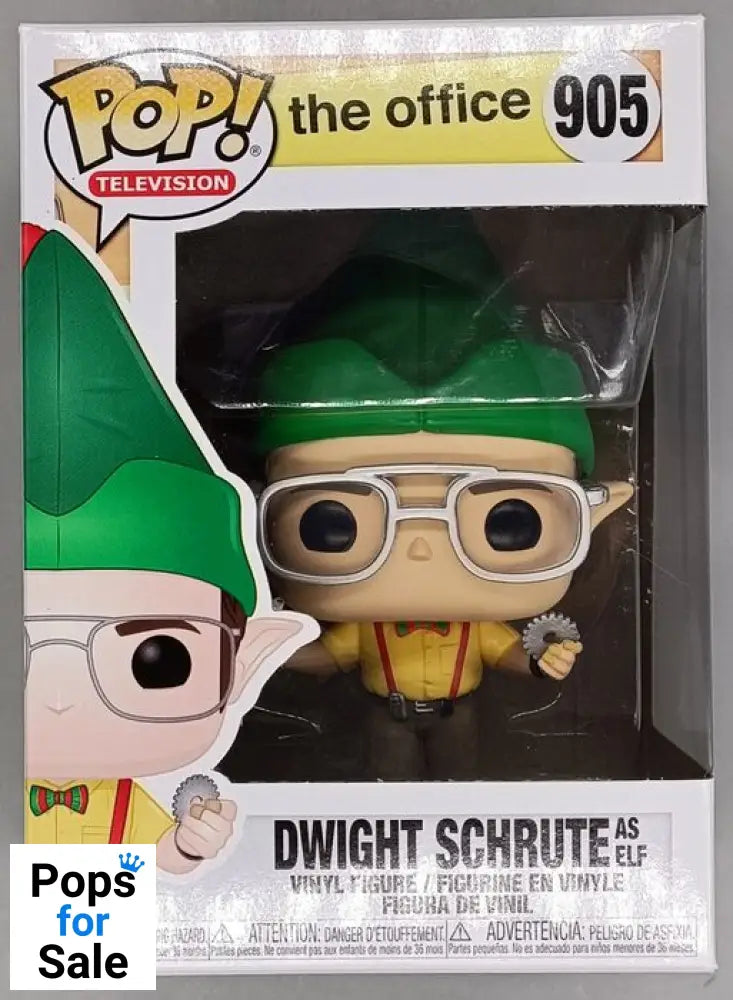 #905 Dwight Schrute (as Elf) - The Office Funko POP