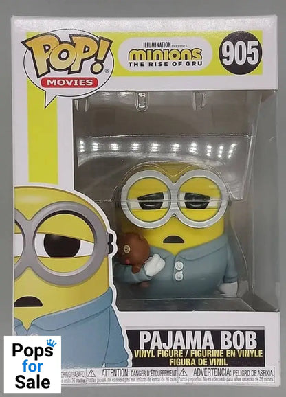905 Pajama Bob - Minions: The Rise of Gru - Funko POP - Box Damaged