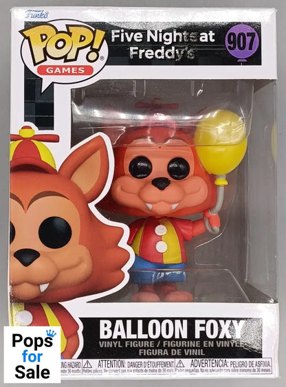 907 Balloon Foxy - Five Nights At Freddy's FNAF - Funko POP - Box Damaged