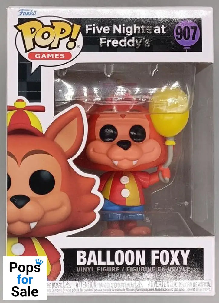907 Balloon Foxy - Five Nights At Freddy's FNAF Funko POP