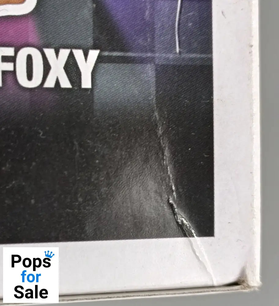 907 Balloon Foxy Flocked - Five Nights At Freddy's - FNaF - Funko POP - Box Damaged