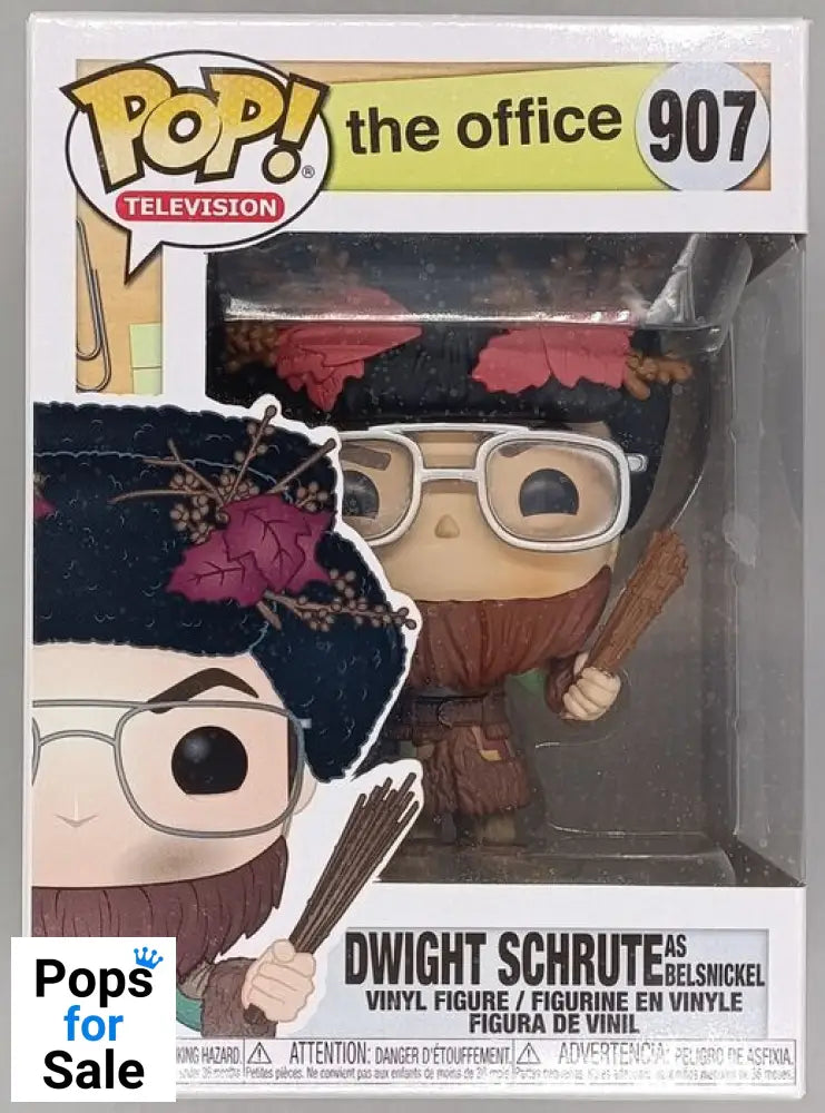 #907 Dwight Schrute (as Belsnickel) - The Office Funko POP