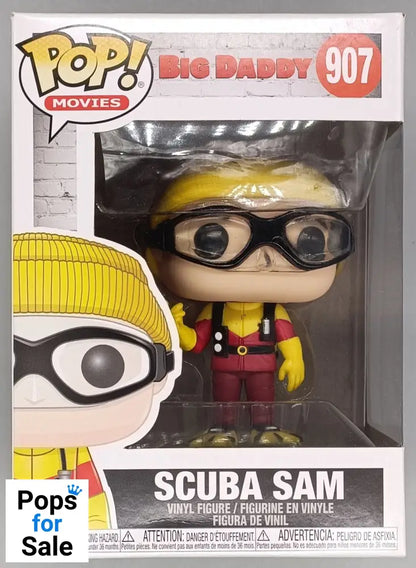 907 Scuba Sam - Big Daddy - Funko POP - Box Damaged