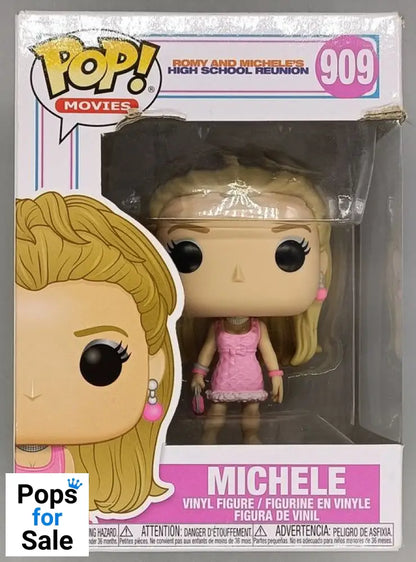 #909 Michele - Romy & Michele's High School Reunion Box Damaged Funko POP