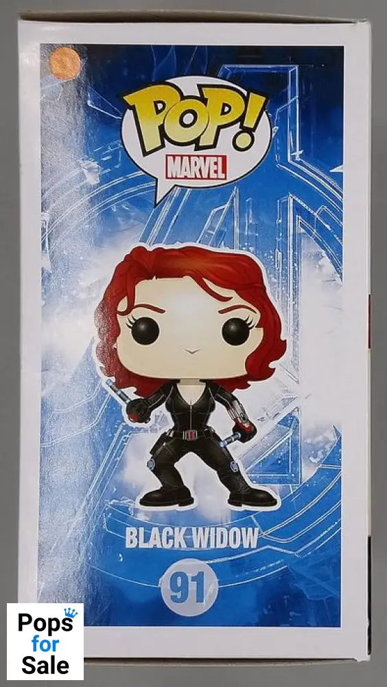 #91 Black Widow - Marvel Avengers: Age of Ultron Box Damaged Funko POP