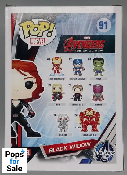 #91 Black Widow - Marvel Avengers: Age of Ultron Funko POP