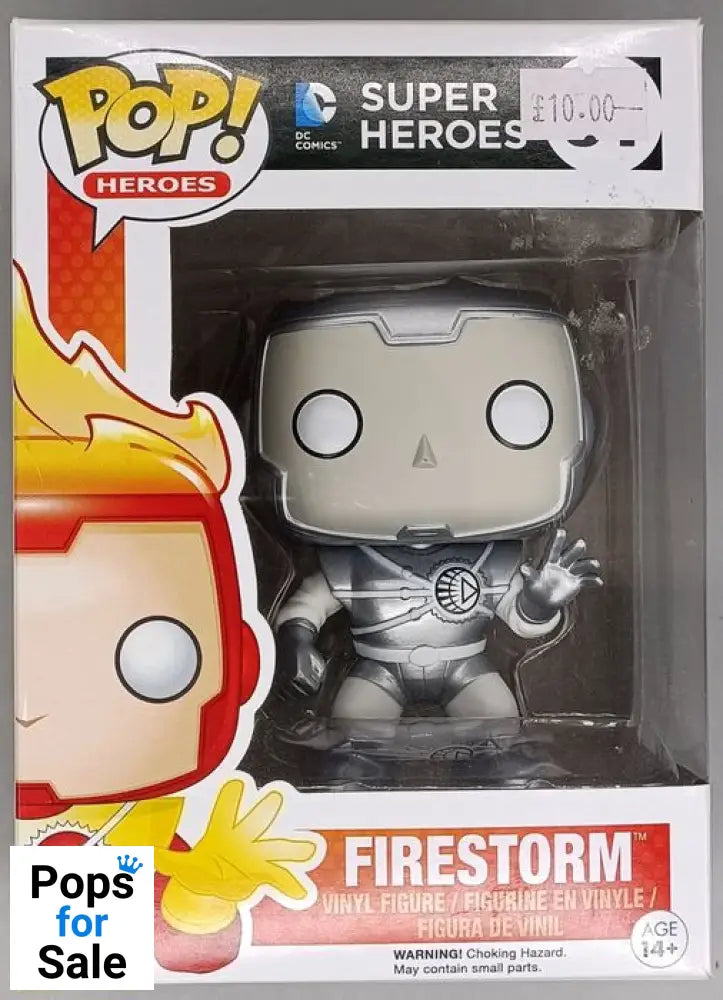 #91 Firestorm (White Lantern) - DC Super Heroes Funko POP