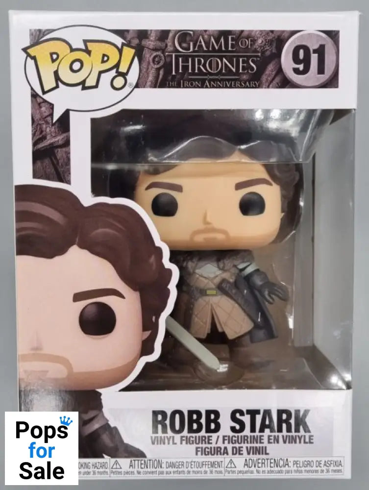 #91 Robb Stark - Game of Thrones Funko POP