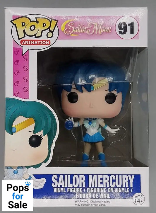 91 Sailor Mercury - Sailor Moon - Box Damaged Funko POP