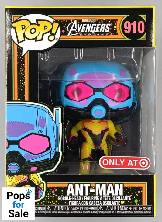 #910 Ant-Man (Blacklight) - Marvel Avengers Endgame Funko POP