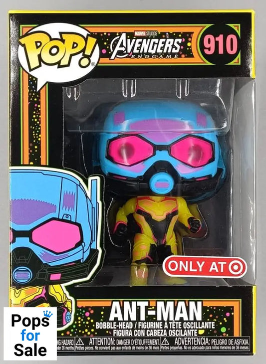 #910 Ant-Man (Blacklight) - Marvel Avengers Endgame Funko POP