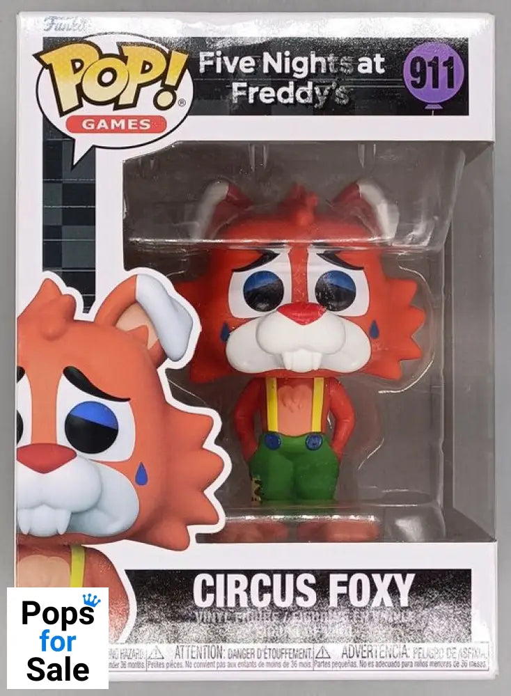 911 Circus Foxy - Five Nights at Freddy's FNaF Funko POP - BOX DAMAGED