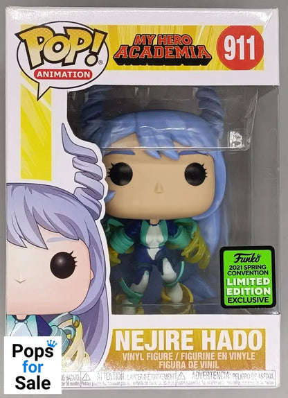911 Nejire Hado - My Hero Academia - 2021 Con Funko POP - Box Damaged