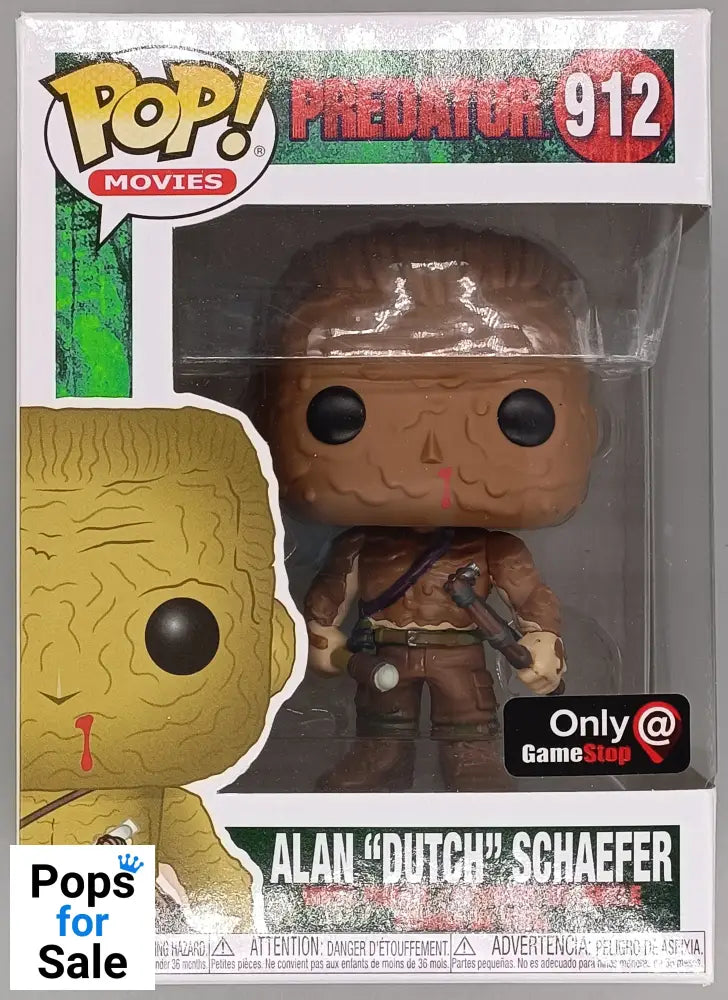 #912 Alan Dutch Schaefer - Predator Funko POP